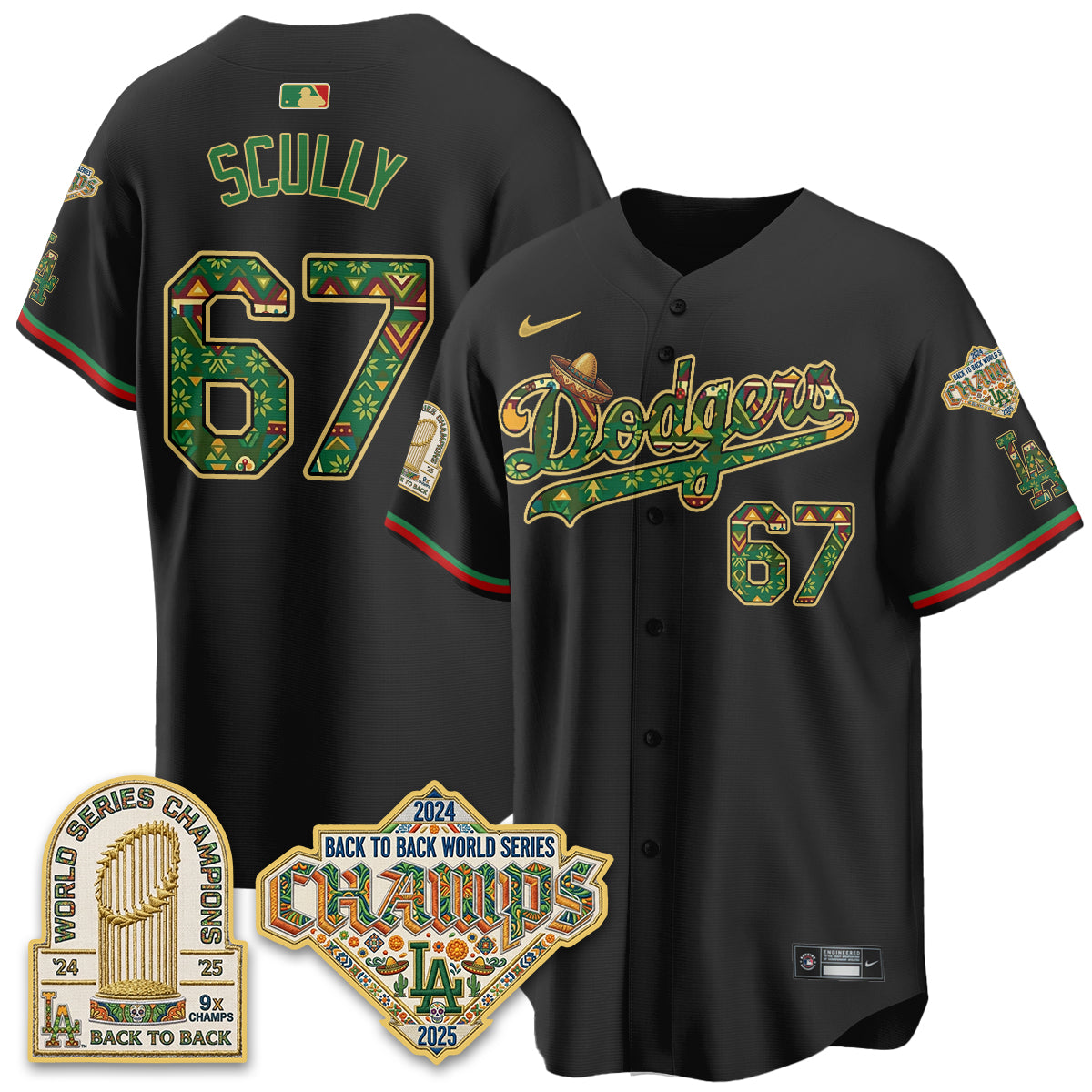 LAD x Mexican Heritage 2026 Limited Vapor Jersey - All Stitched