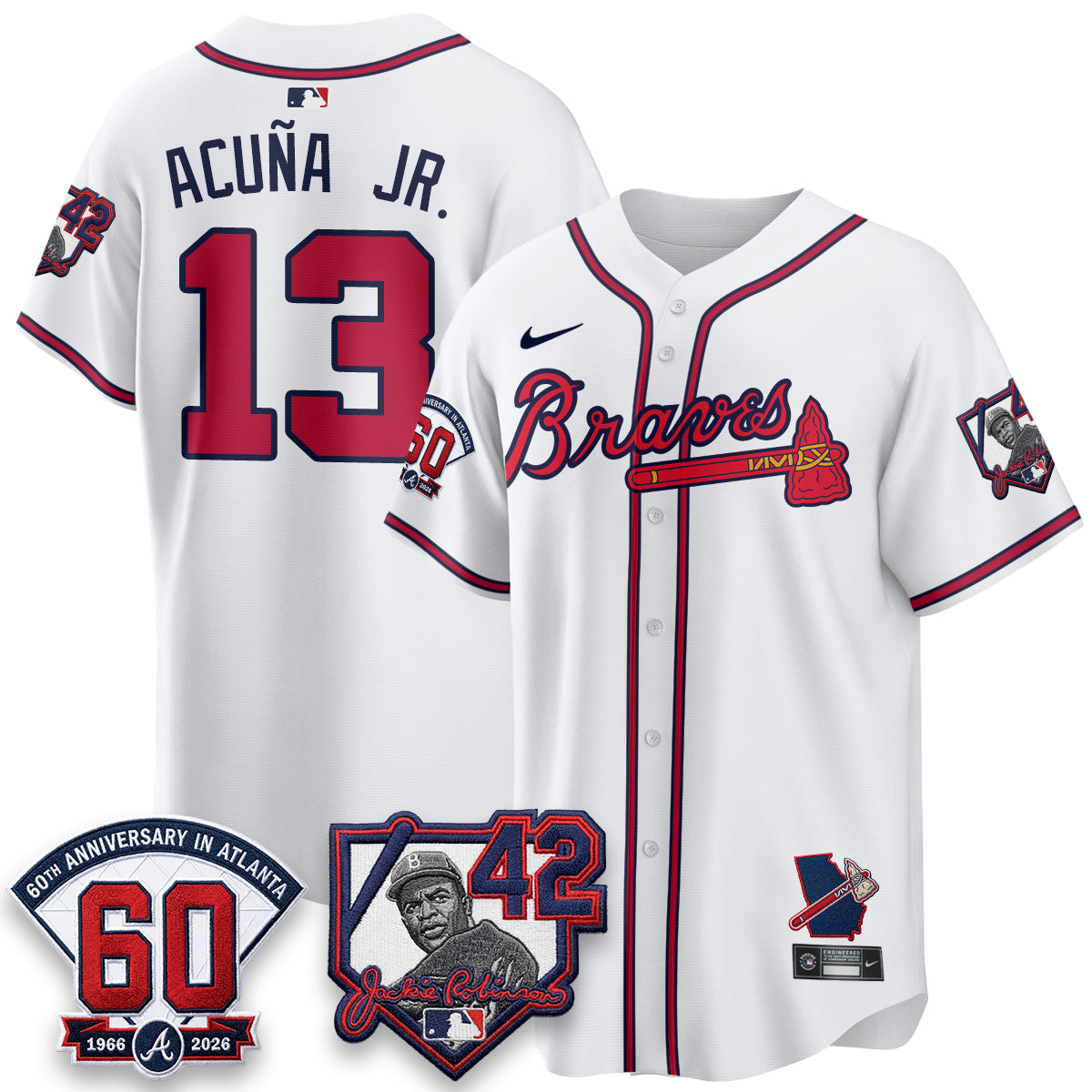 ATL 2026 Jackie Robinson Day Vapor Limited Jersey - All Stitched