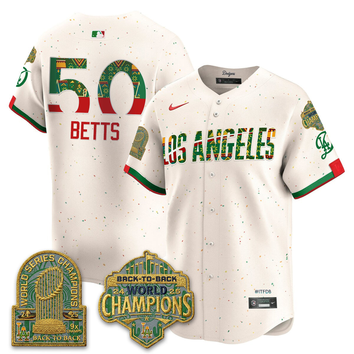 LAD x Mexican Heritage “Let’s Fiesta!” 2026 Limited Vapor Jersey - All Stitched