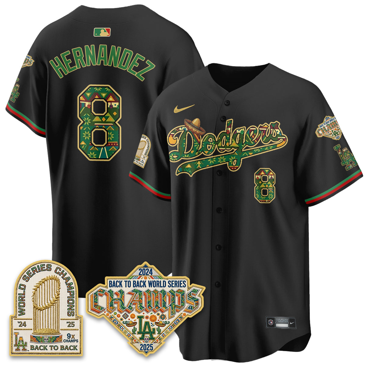 LAD x Mexican Heritage 2026 Limited Vapor Jersey - All Stitched