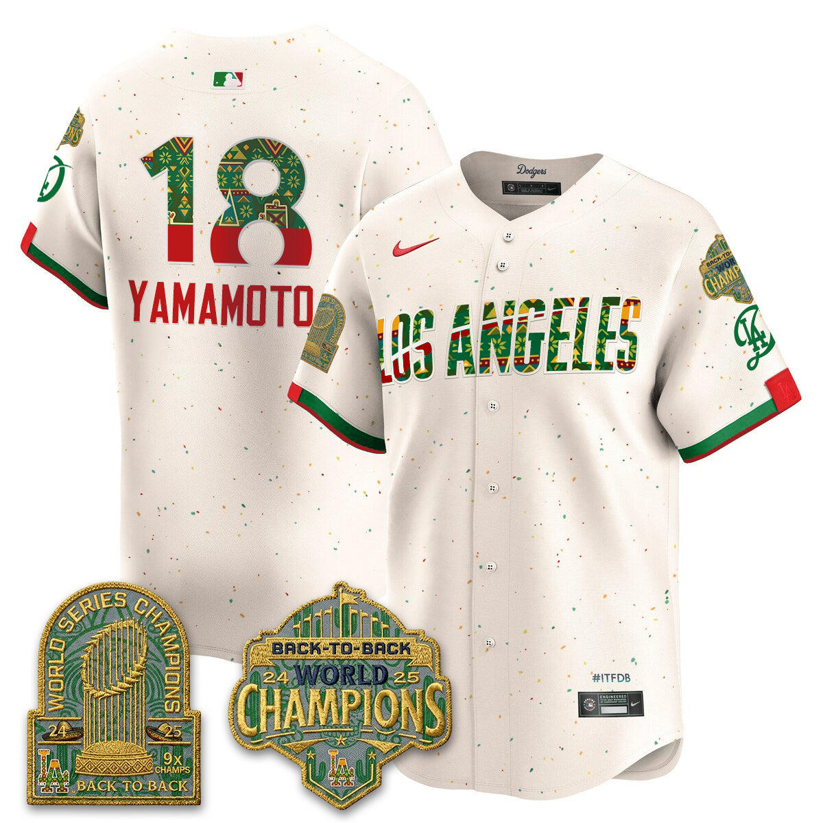 LAD x Mexican Heritage “Let’s Fiesta!” 2026 Limited Vapor Jersey - All Stitched