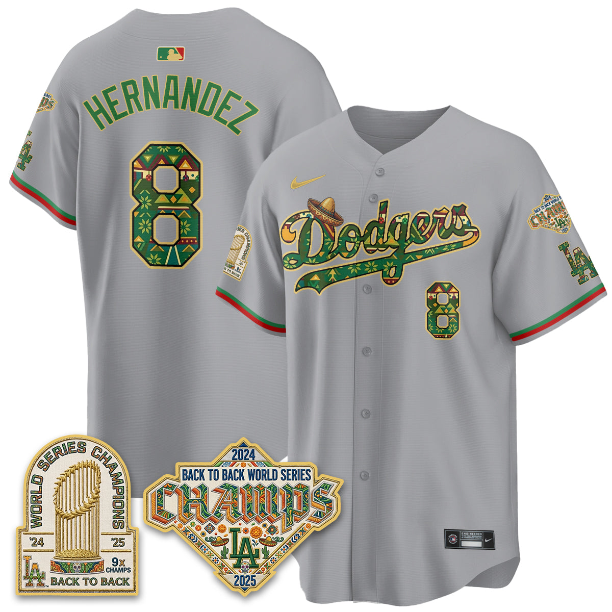 LAD x Mexican Heritage 2026 Limited Vapor Jersey - All Stitched