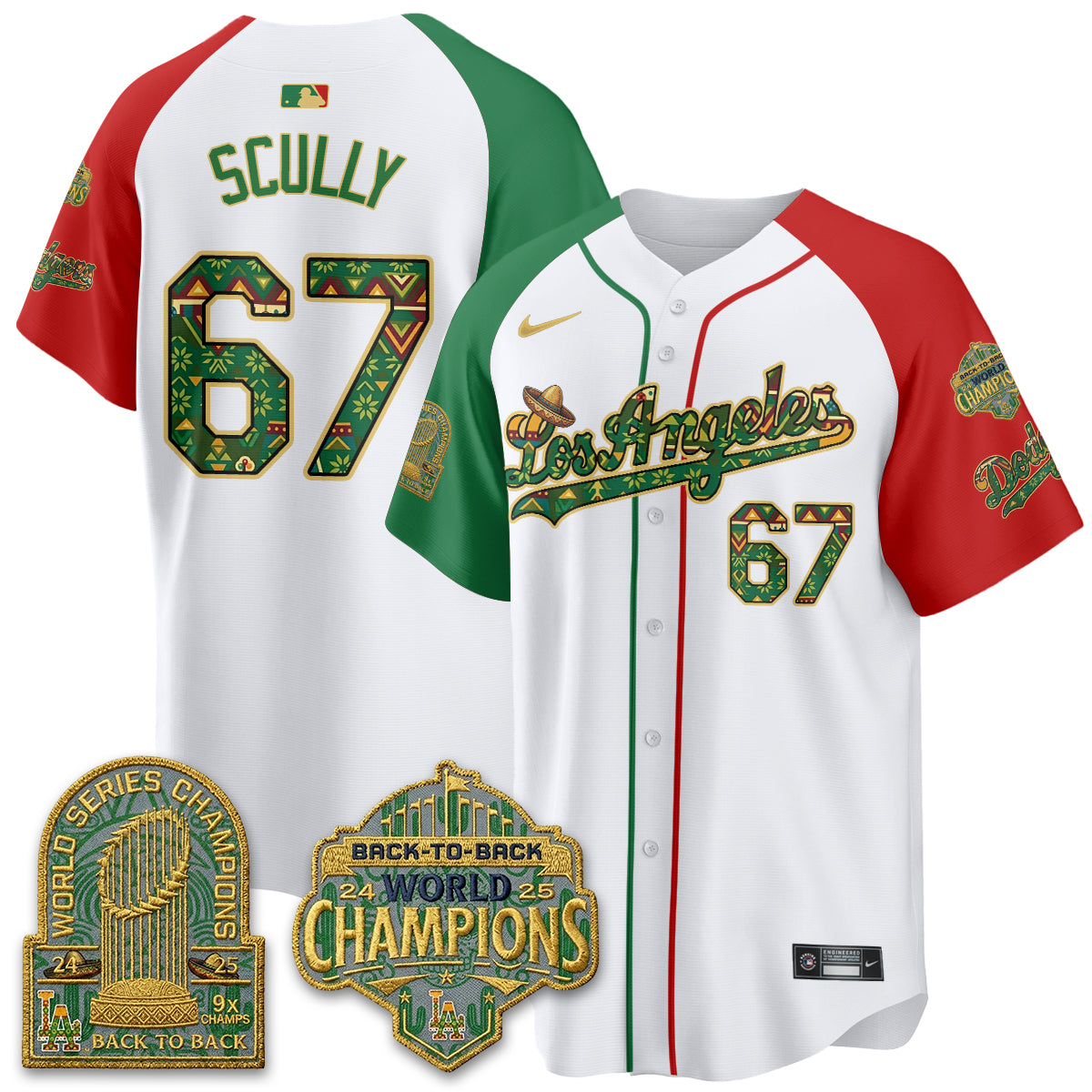 LAD x Mexican Heritage “Let’s Fiesta!” 2026 Limited Vapor Jersey - All Stitched