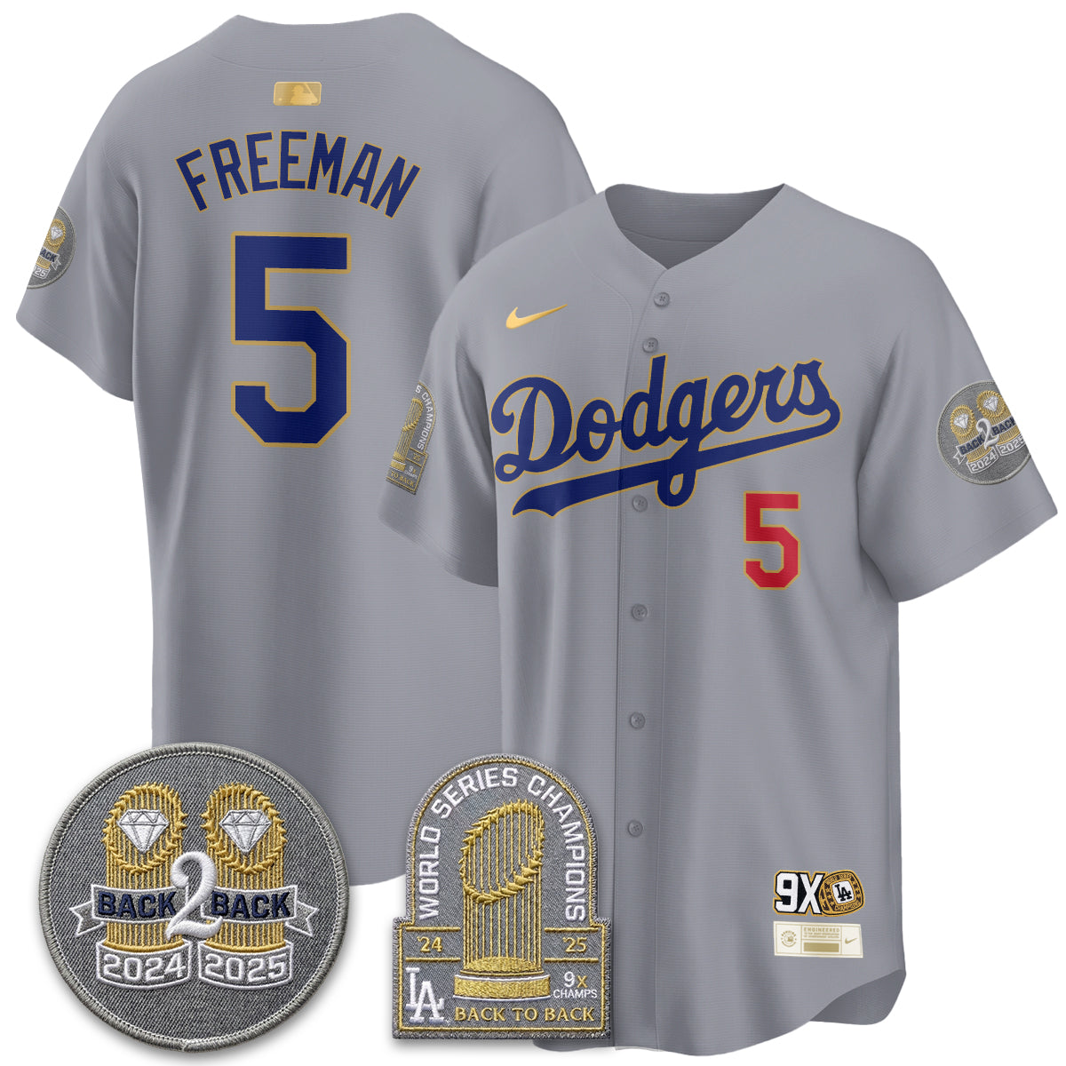 LAD Vapor Limited Jersey - Back to Back Champion - All Stitched