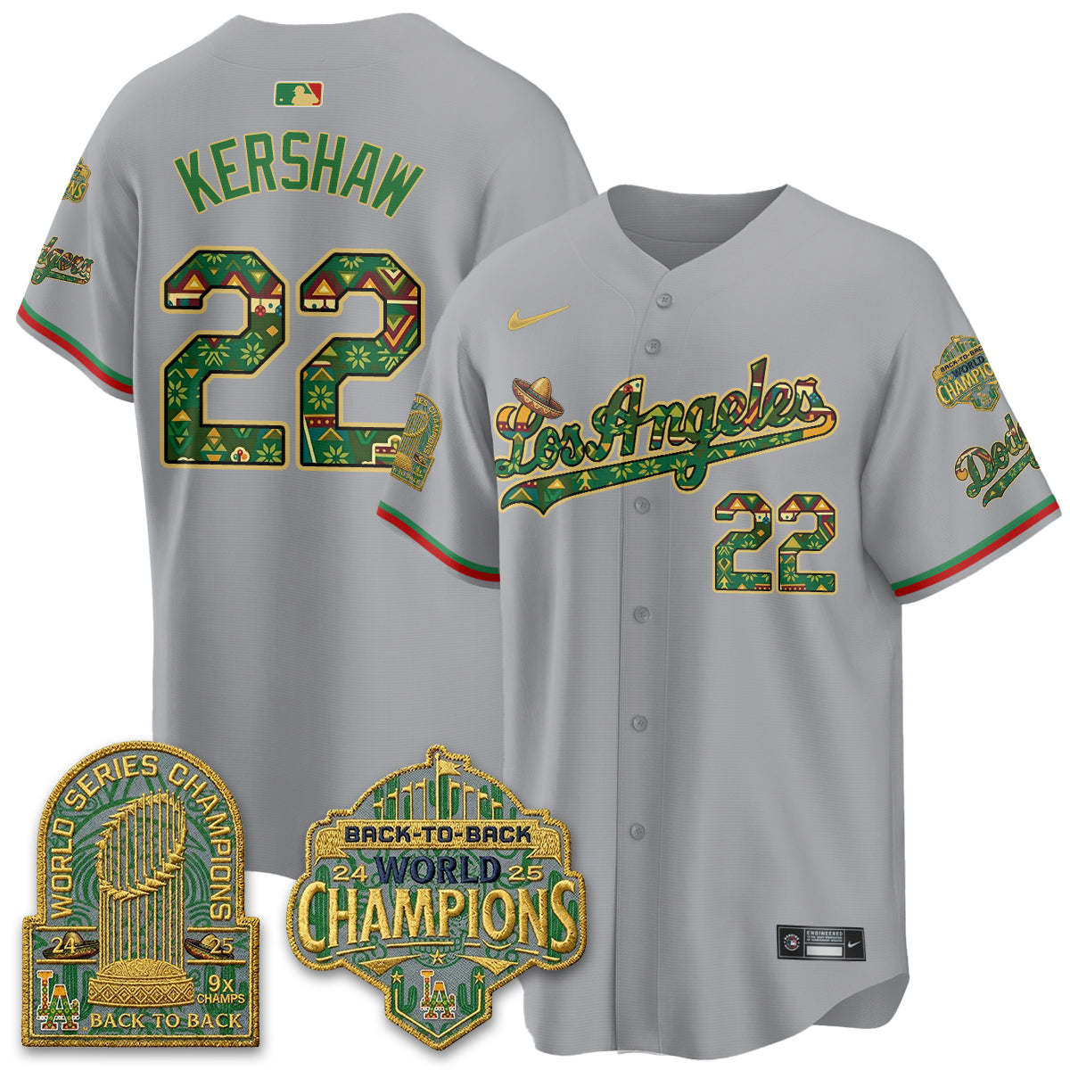 LAD x Mexican Heritage “Let’s Fiesta!” 2026 Limited Vapor Jersey - All Stitched