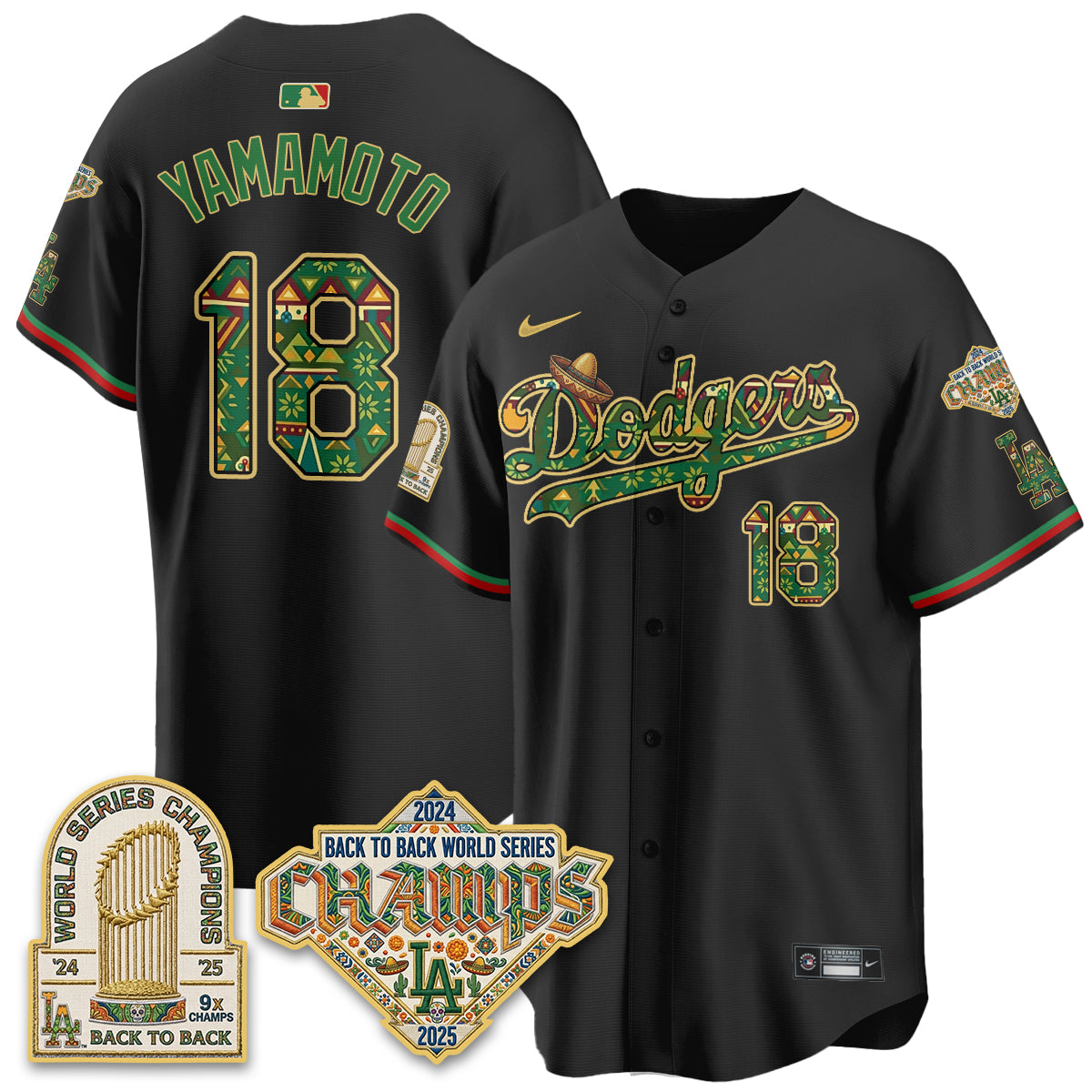 LAD x Mexican Heritage 2026 Limited Vapor Jersey - All Stitched