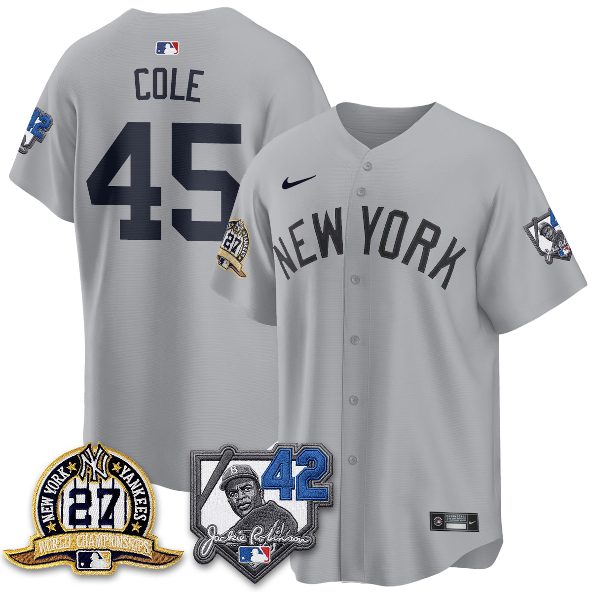 NYY 2026 Jackie Robinson Day Vapor Limited Jersey - All Stitched