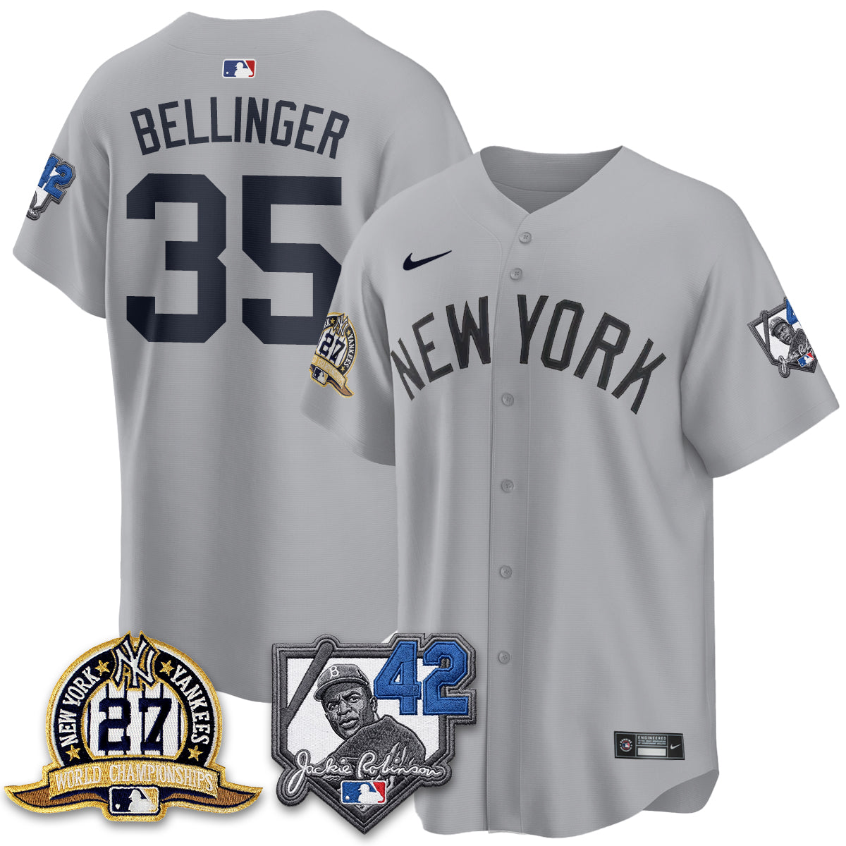 NYY 2026 Jackie Robinson Day Vapor Limited Jersey - All Stitched