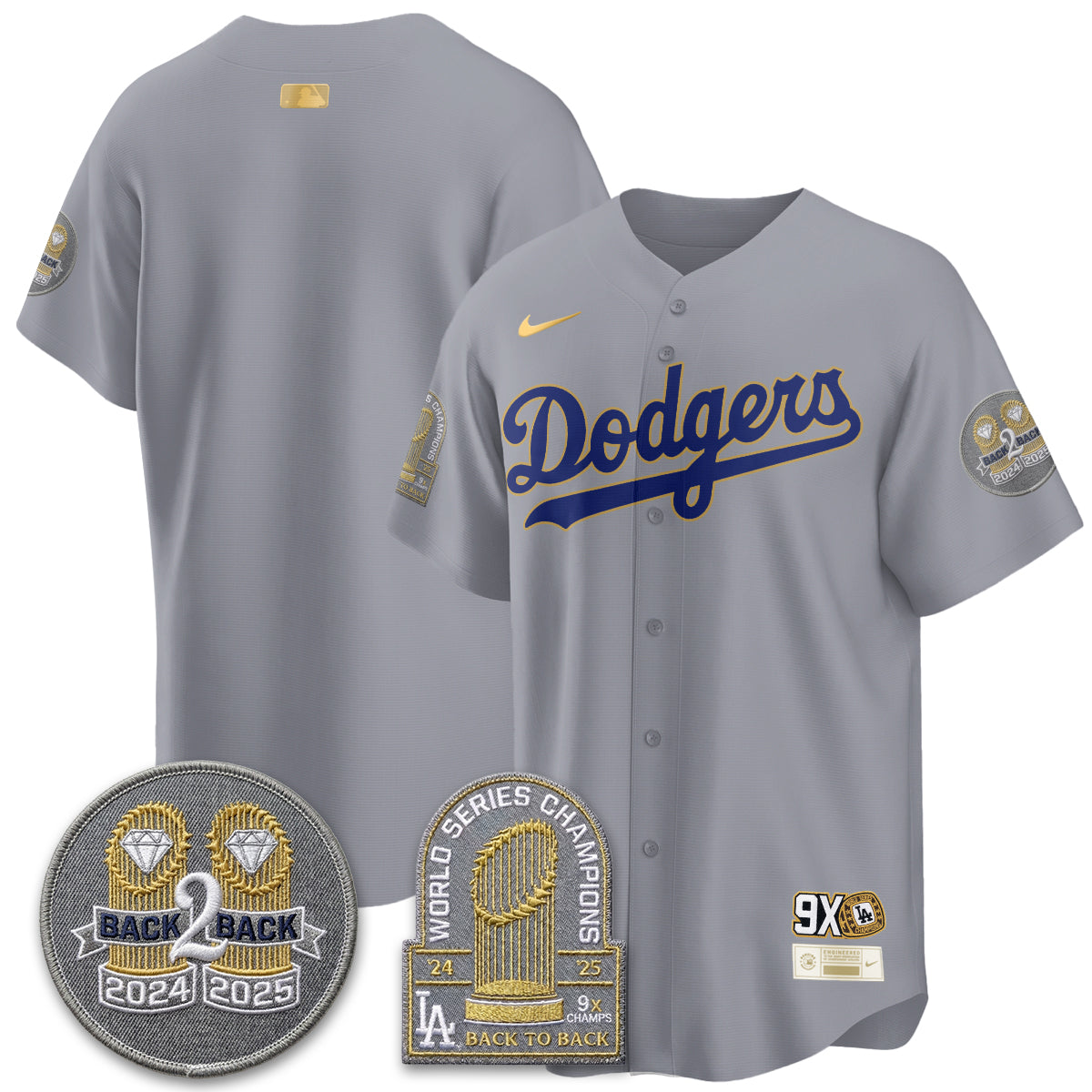 LAD Vapor Limited Jersey - Back to Back Champion - All Stitched