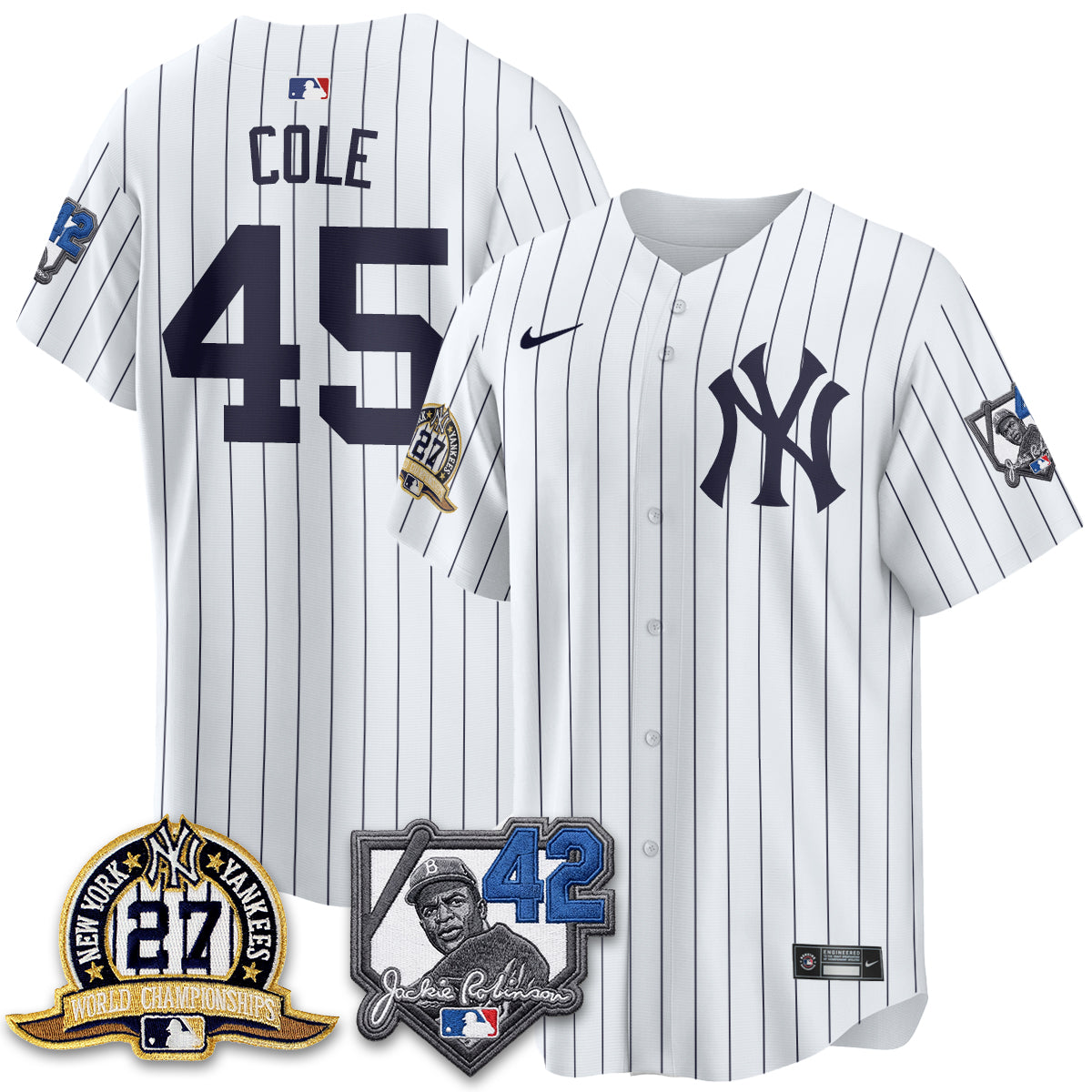 NYY 2026 Jackie Robinson Day Vapor Limited Jersey - All Stitched