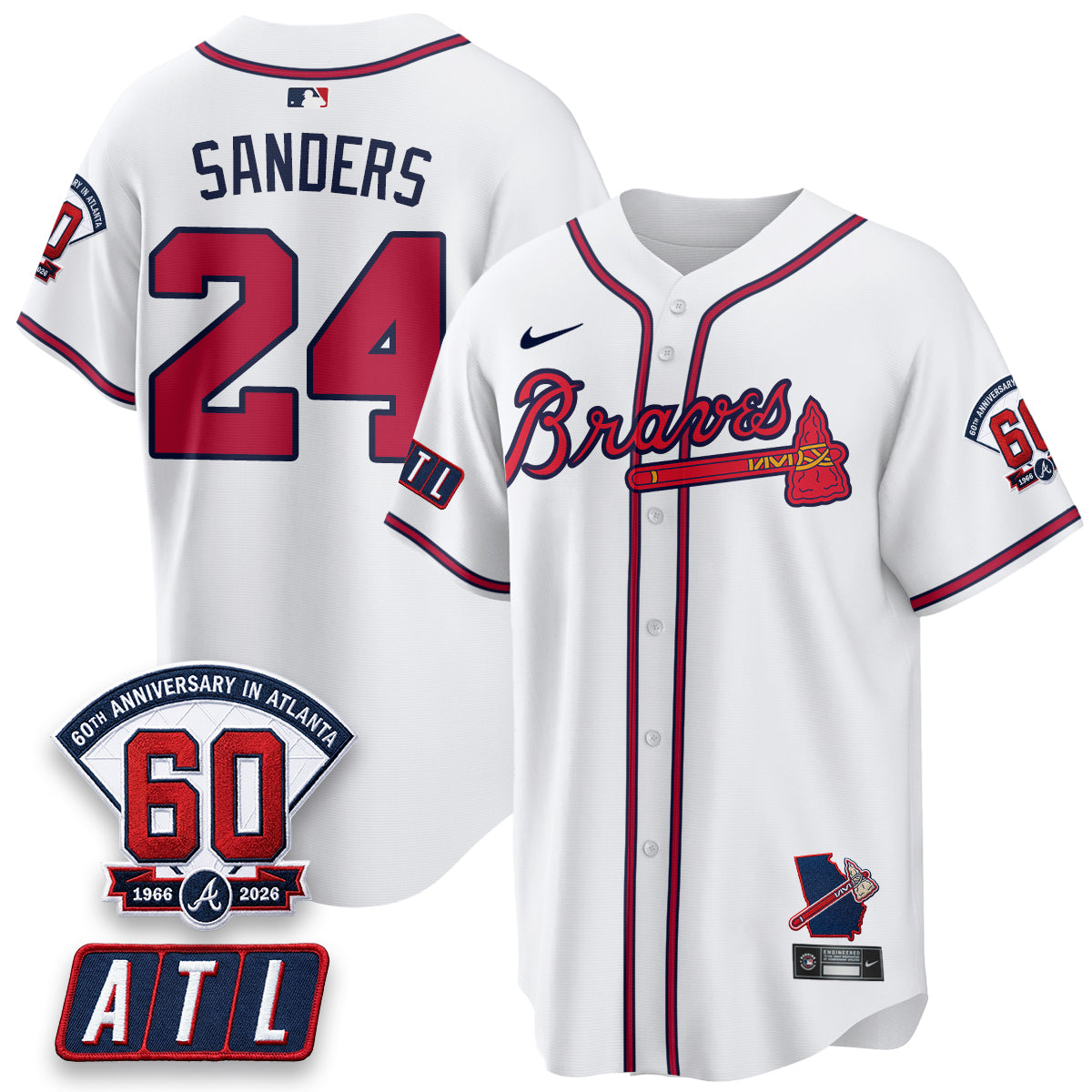 ATL 2026 60th Anniversary Vapor Limited Jersey - All Stitched