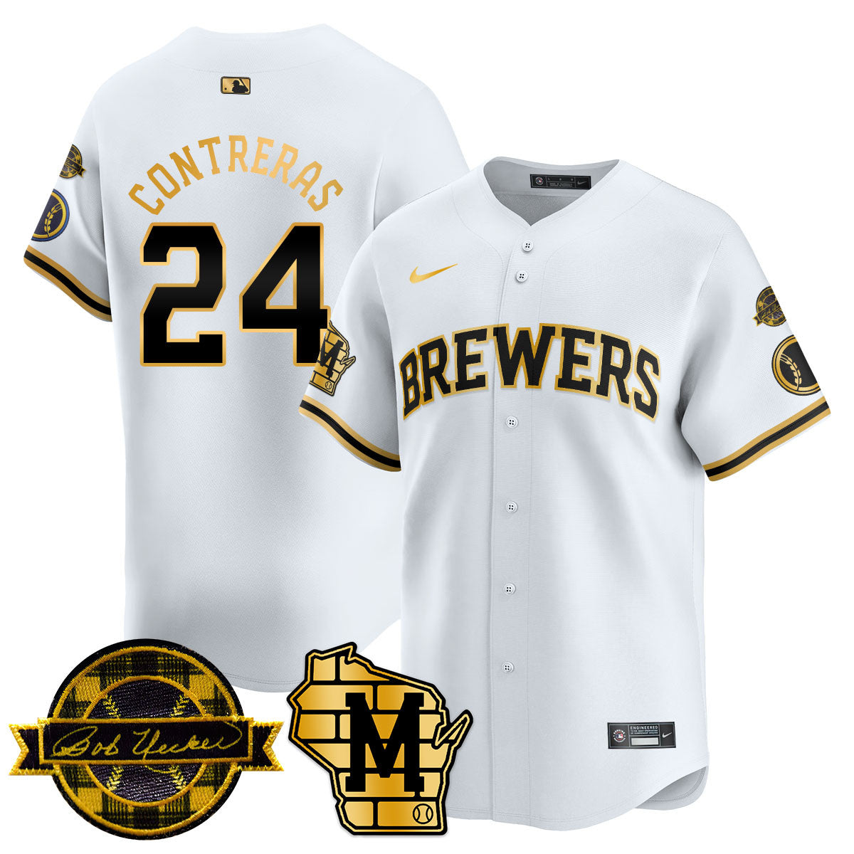 MIL 2026 Limited Jersey - Bob Uecker Patch - All Stitched