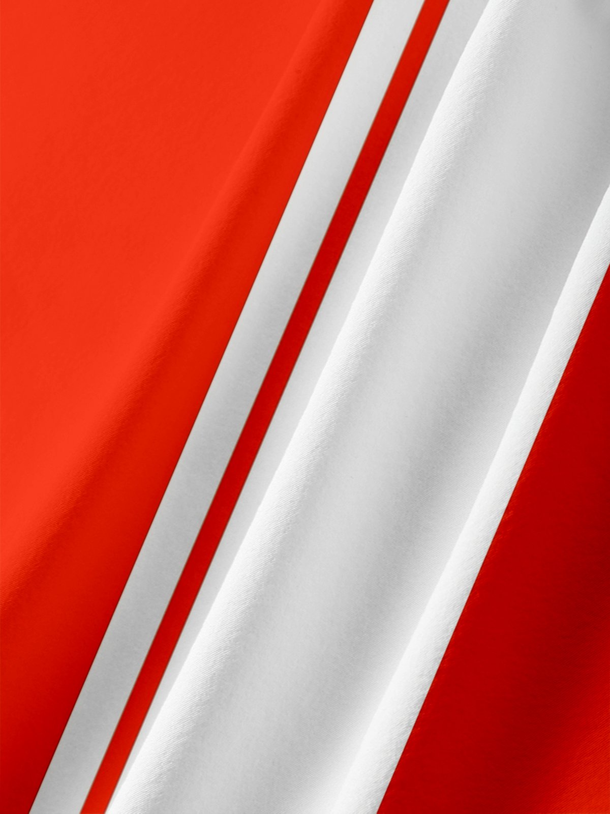 Tall Size Moisture-wicking Canada Day Maple Leaf Chest Pocket Bowling Shirt