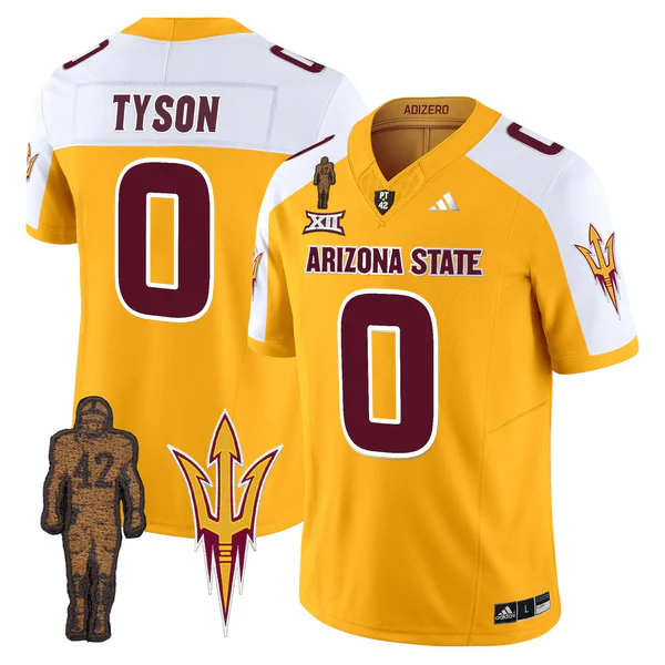 ASU Pat Tillman Honoring Patch Vapor Limited Jersey - All Stitched