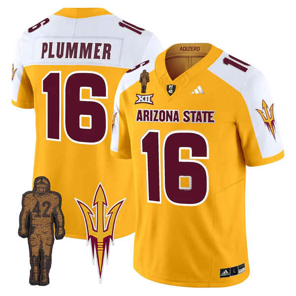 ASU Pat Tillman Honoring Patch Vapor Limited Jersey - All Stitched