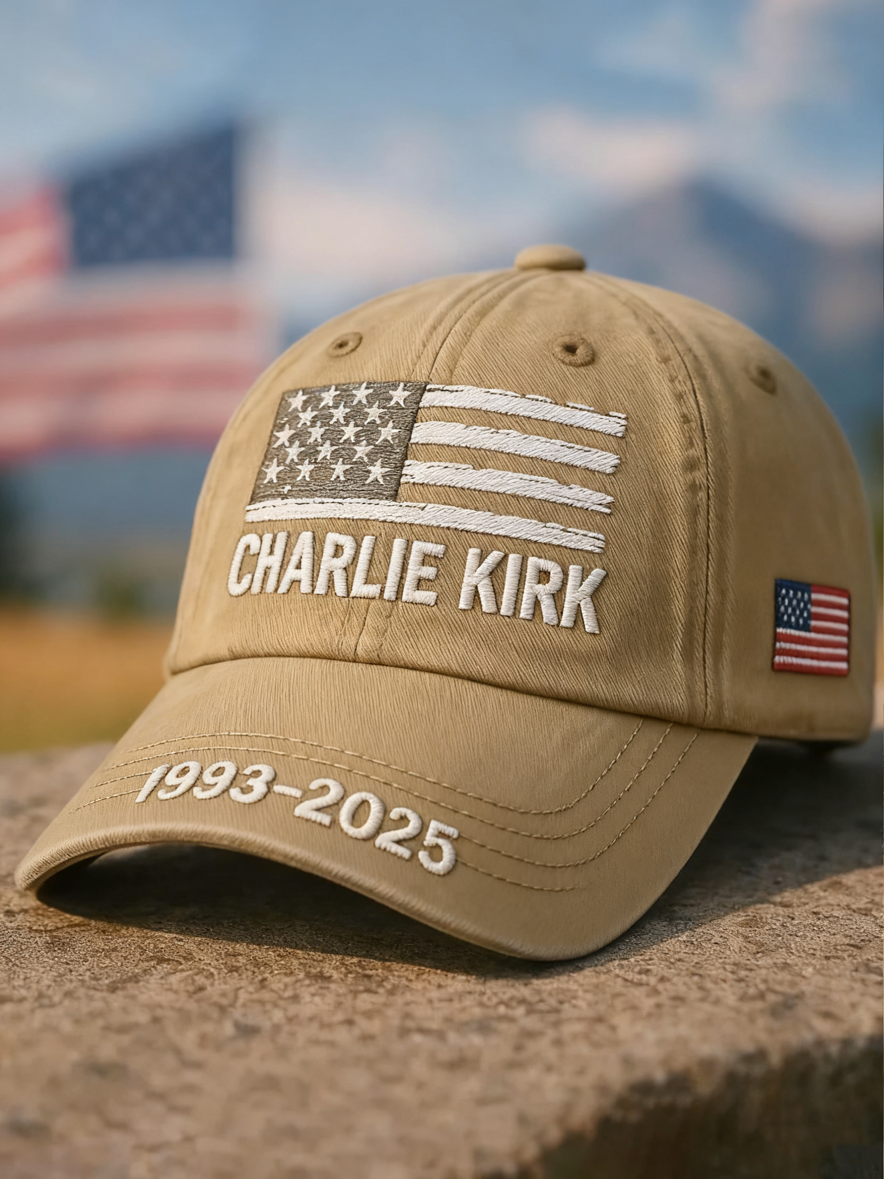 Unisex Freedom Is Not Free R.I.P Charlie Kirk Print Hat-Comfort & Reliable