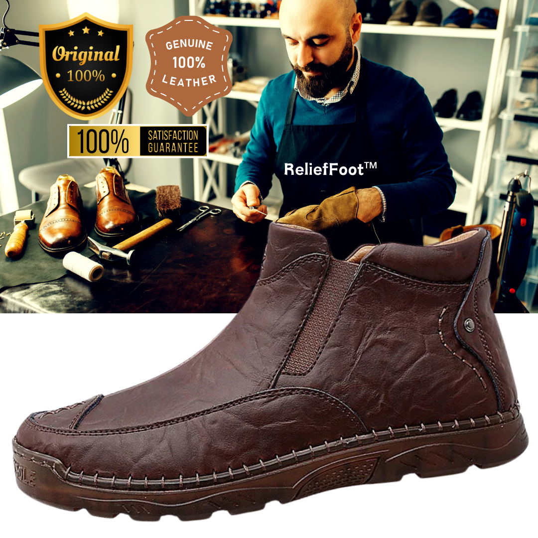 (🔥CLEARANCE SALE - 70% OFF)Men's Outdoor Casual Handmade Cowhide Boots-Comfort & Reliable