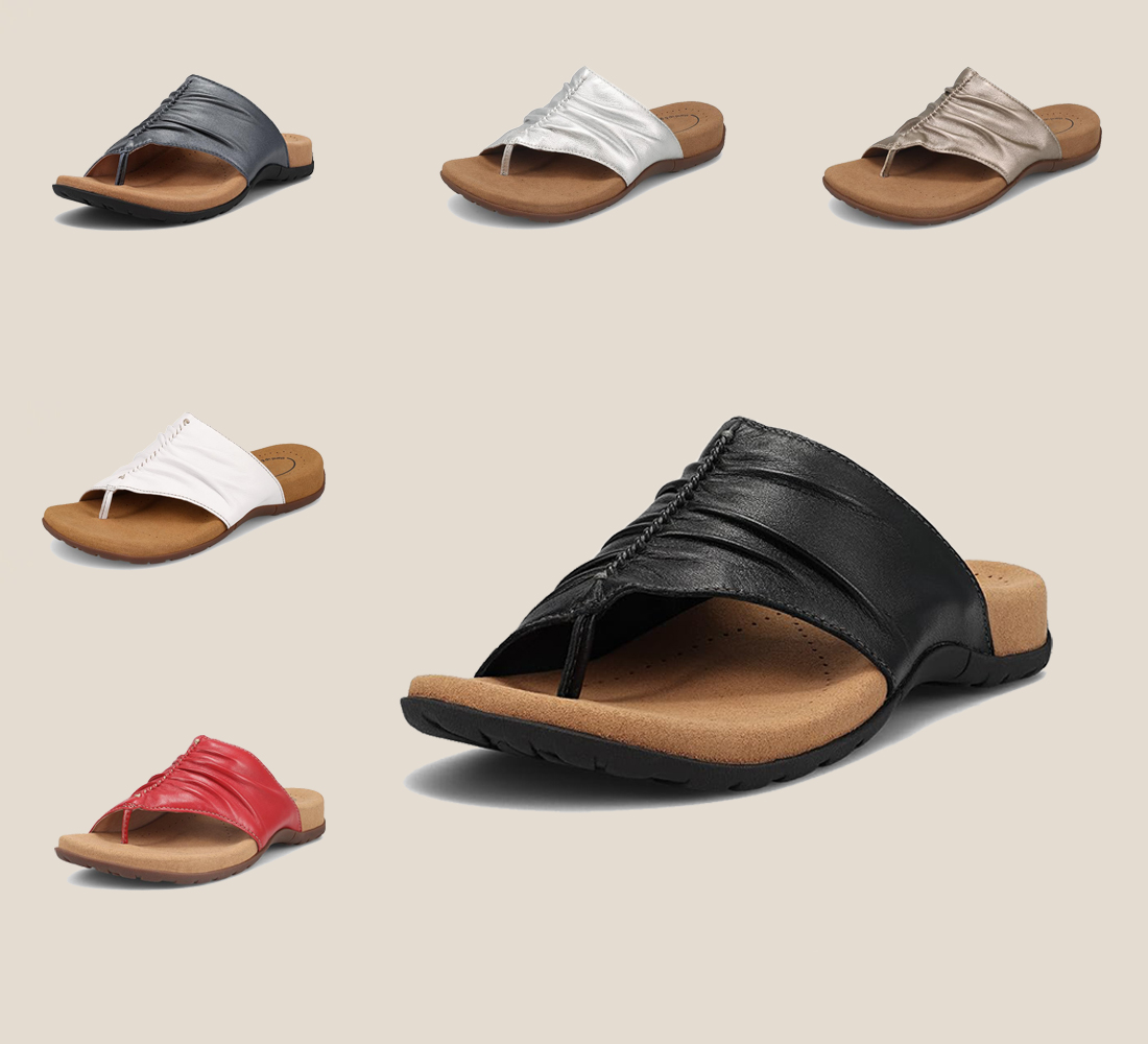 Women Can't Put These Comfortable Arch Support Orthopedic Sandals Down