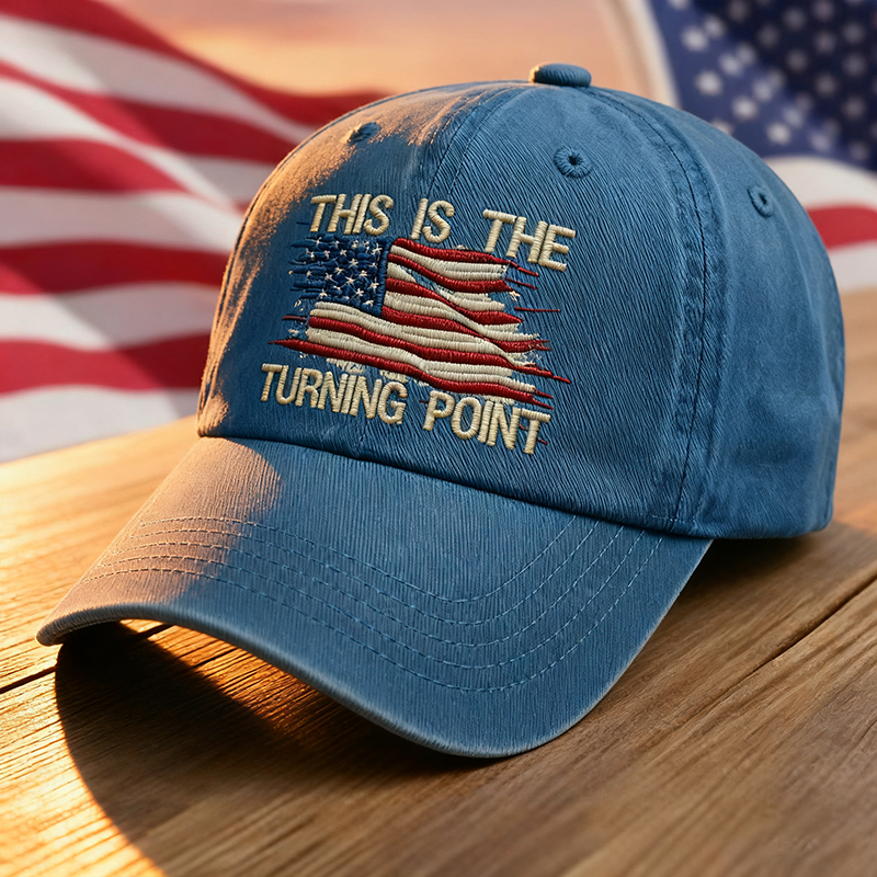 Patriotic Legacy Hat – This Is The Turning Point-Comfort & Reliable