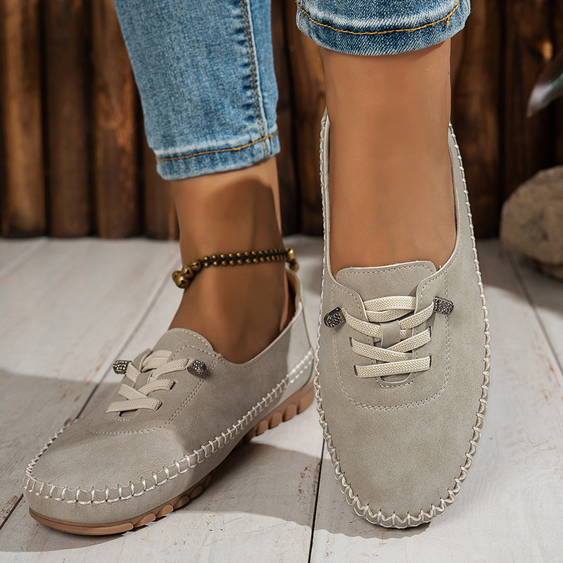 🔥Last Day Promotion 50% OFF - Women's Comfortable Soft Hand-Stitched Genuine Leather Loafers-Comfort & Reliable