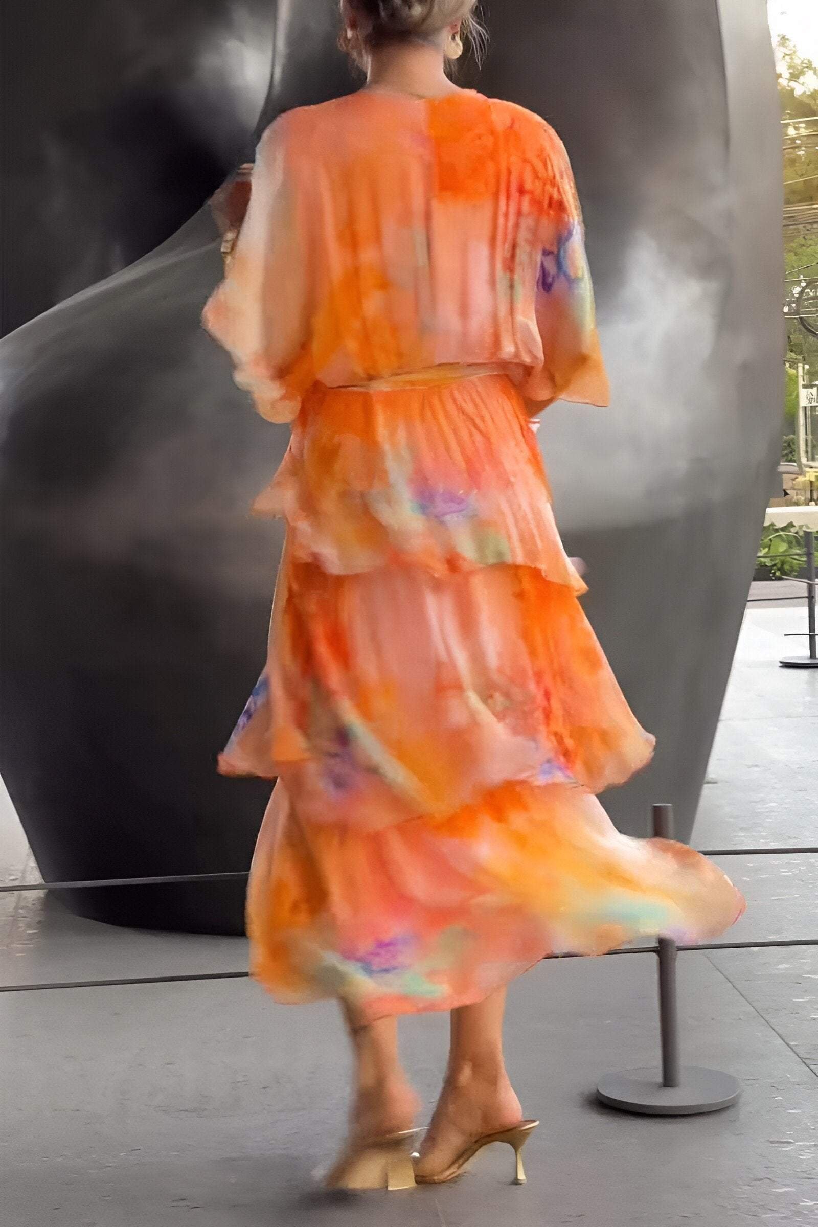 MOLLY - ELEGANT CHIFFON DRESS!-Comfort & Reliable