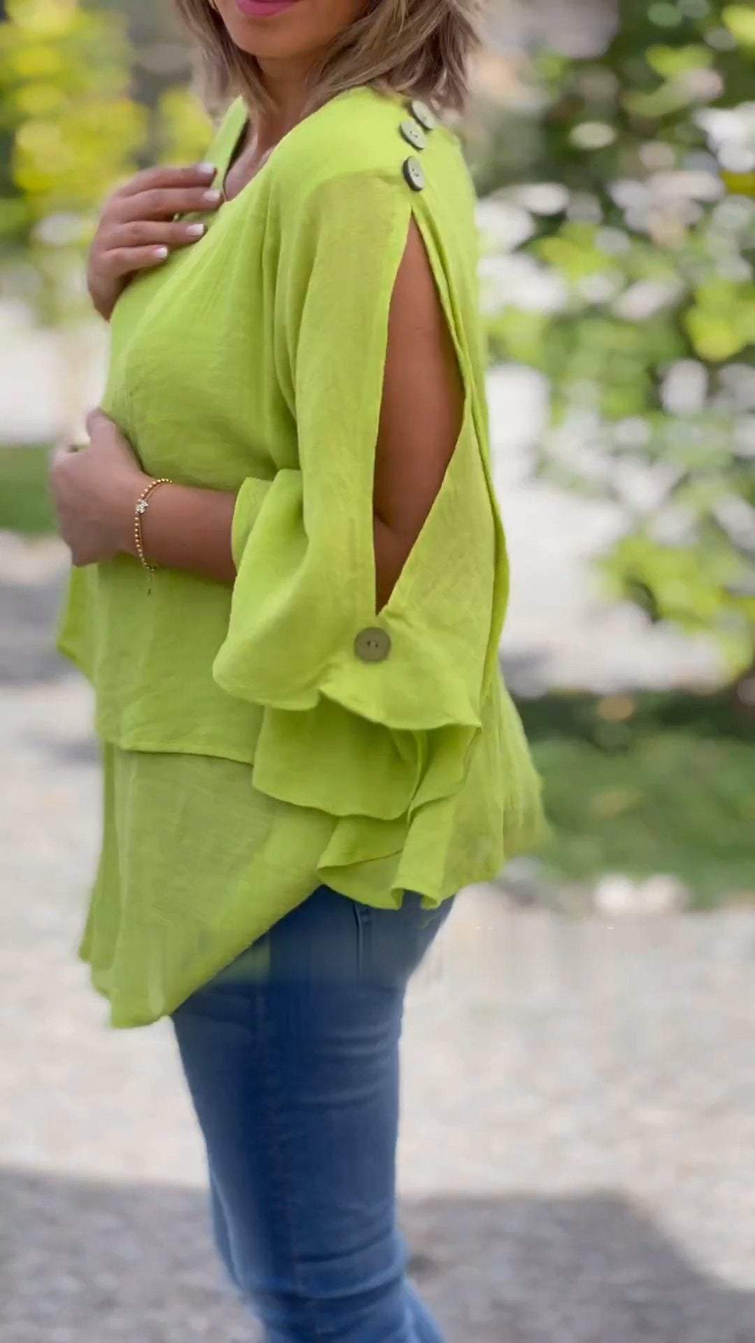 Chiffon Irregular Top-Comfort & Reliable