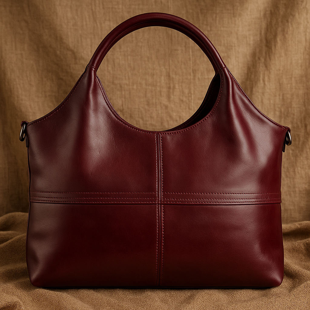 Elegant Genuine Leather Women's Crossbody Shoulder Bag-Comfort & Reliable