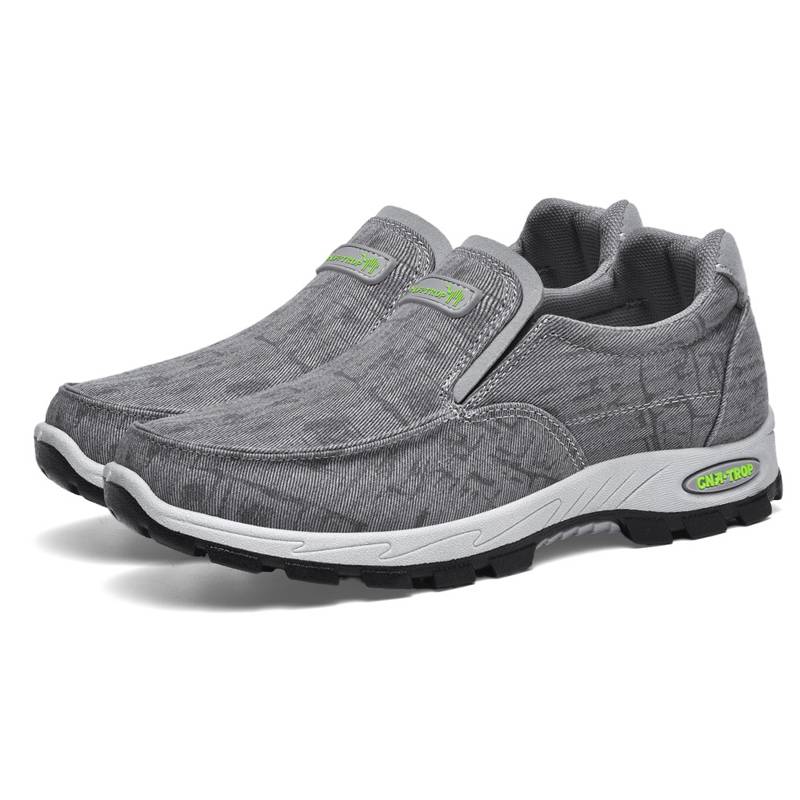 Men's Slip-On Orthopedic Shoes(Medical certification️)– Arch Support Sneakers for Casual Shoes, Lightweight Walking Shoes for Foot and Heel Pain Relief-Comfort & Reliable