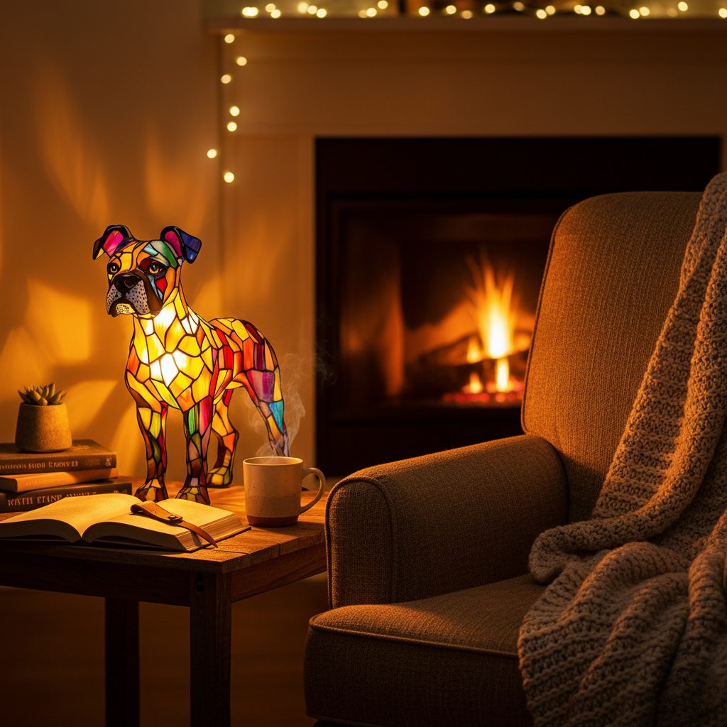 Dog-shaped lamp-Comfort & Reliable