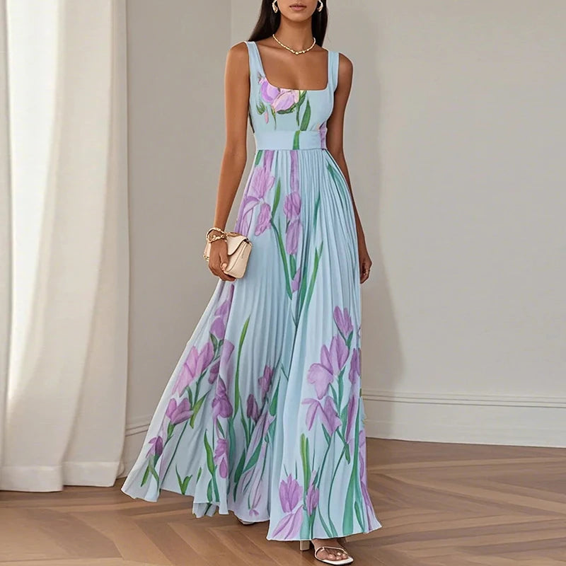 Miriam Elegant Floral Dress - Image 3