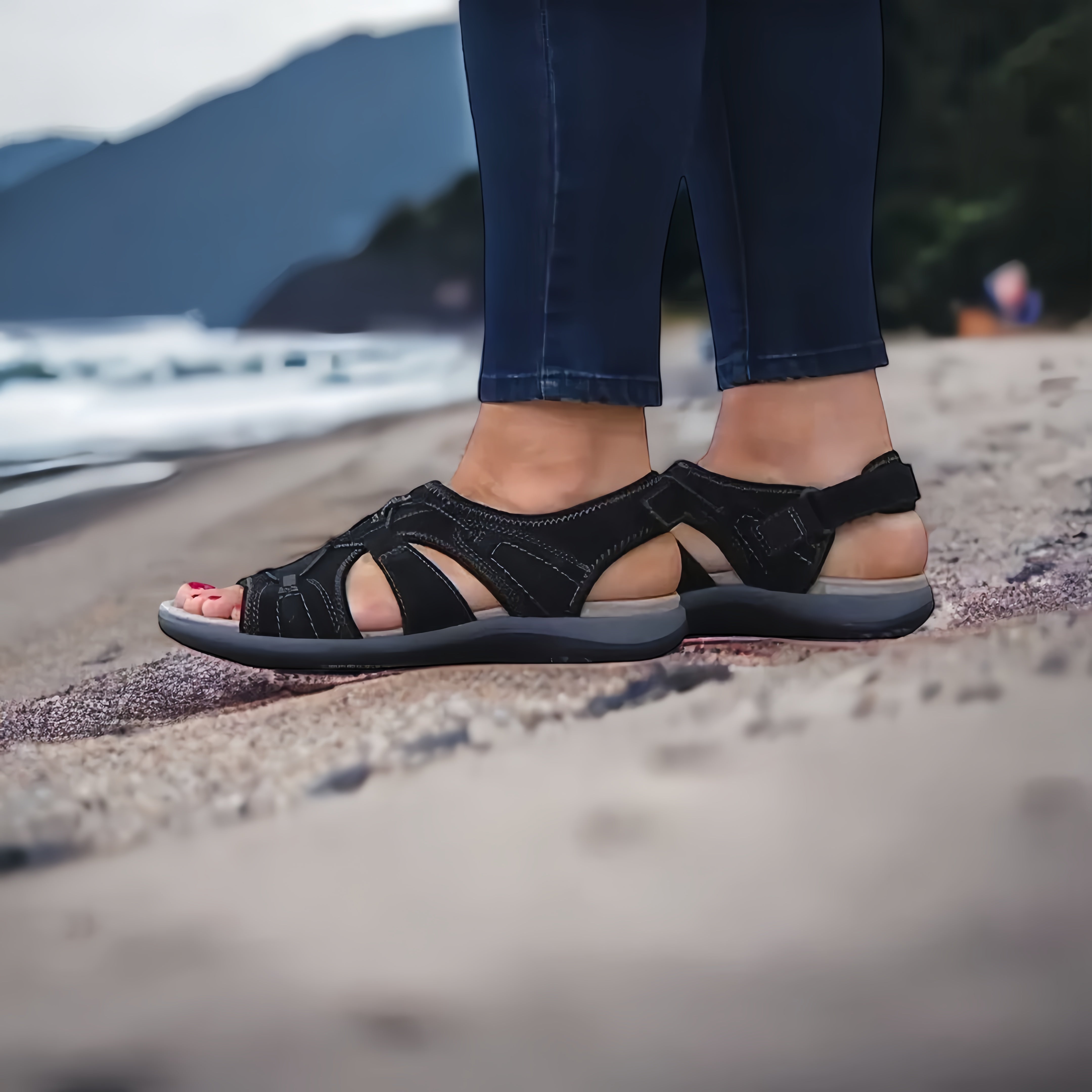 Orthopedic Sandals, Finally Walk Without Foot Pain-Comfort & Reliable