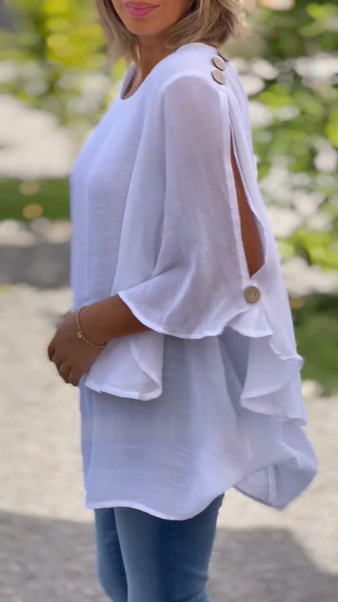 Chiffon Irregular Top-Comfort & Reliable