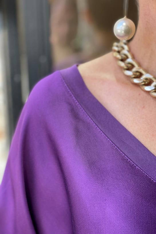 V-neck Satin Two-piece Suit(UK SIZE)-Comfort & Reliable