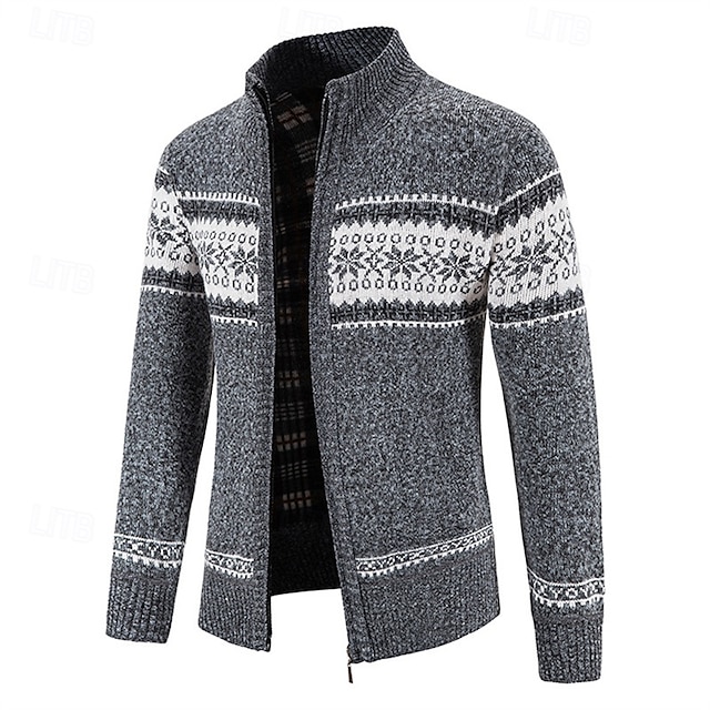 Men's Vintage Stand Collar Cashmere Jacket-Comfort & Reliable