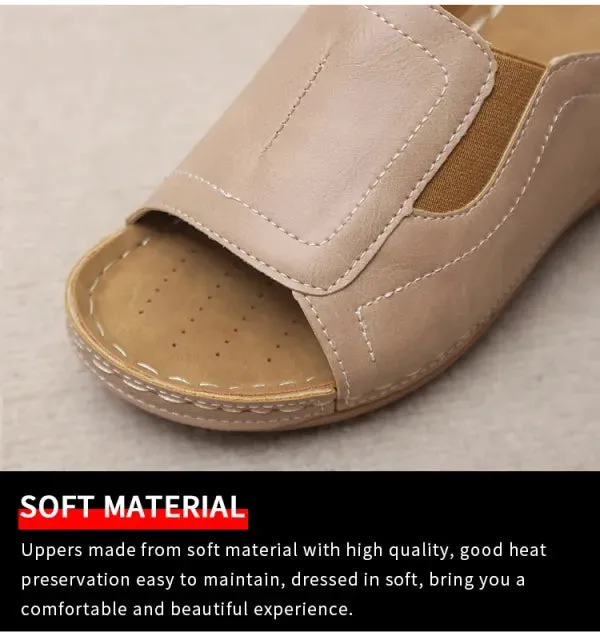 📢🔥 Clearance UP TO 40% OFF Comfortable Orthopedic Flat Sandals for Women!-Comfort & Reliable