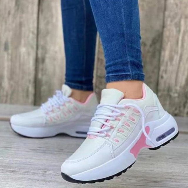 Women Orthopedic Lightweight Running Shoes, Lace-up Mesh Breathable Shoes-Comfort & Reliable