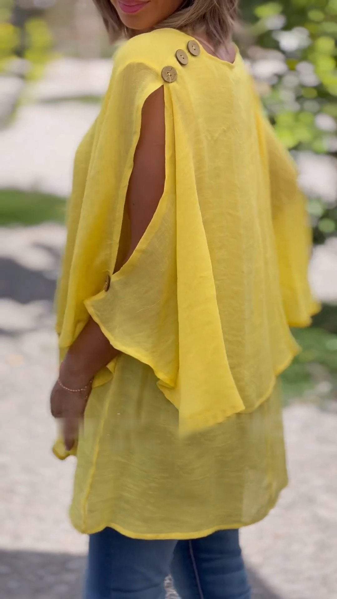 Chiffon Irregular Top-Comfort & Reliable