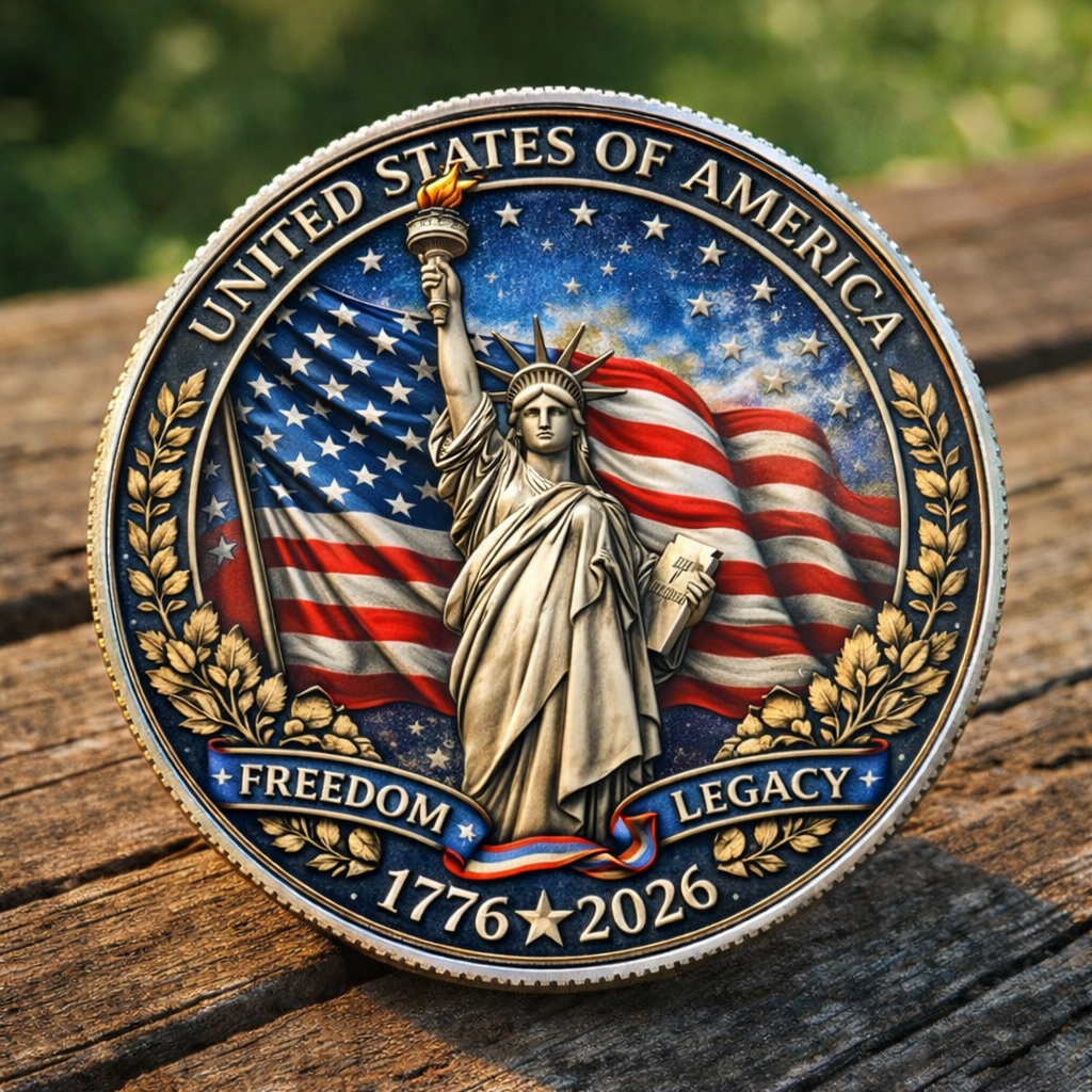 🏆Flash Sale 60% OFF - U.S 250th Anniversary Commemorative Coin-Comfort & Reliable
