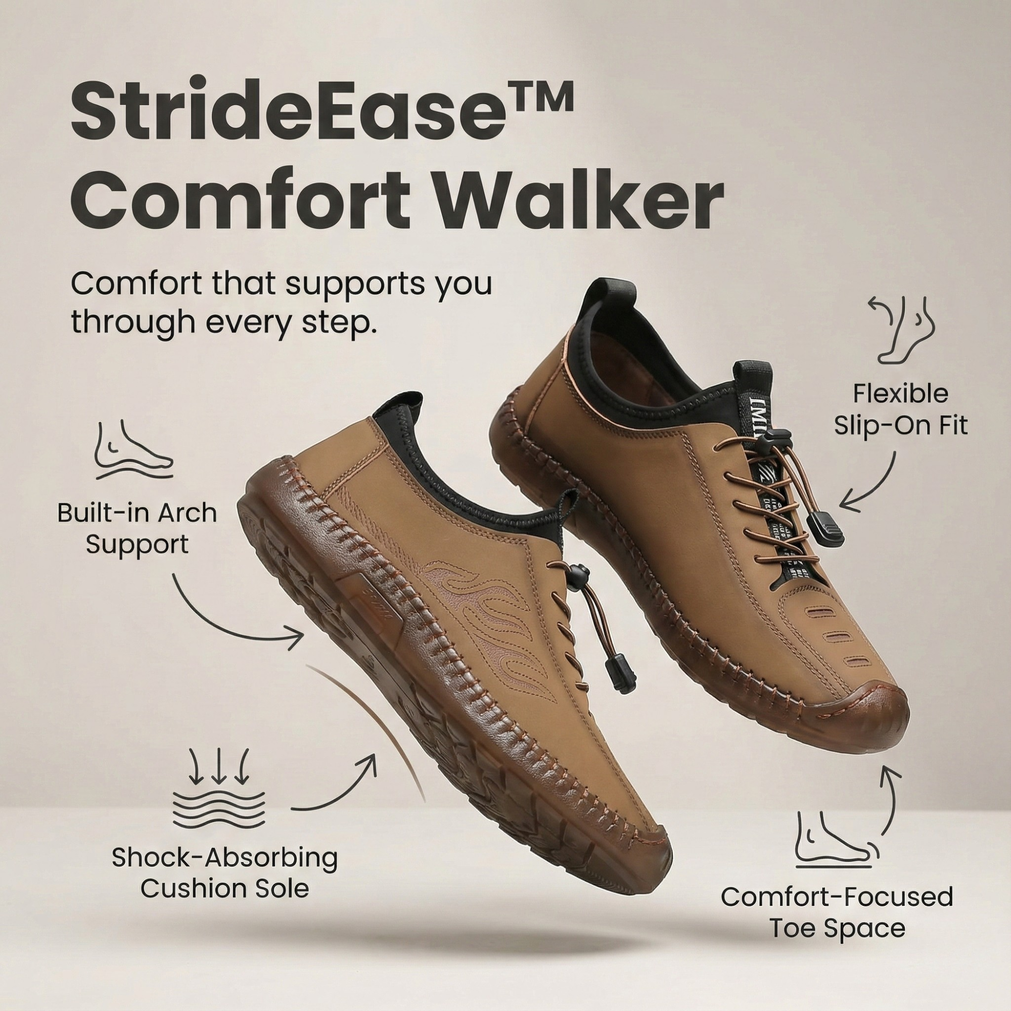 StrideEase™ Orthopedic Walkers — Comfort You Can Feel, Stability You Trust-Comfort & Reliable