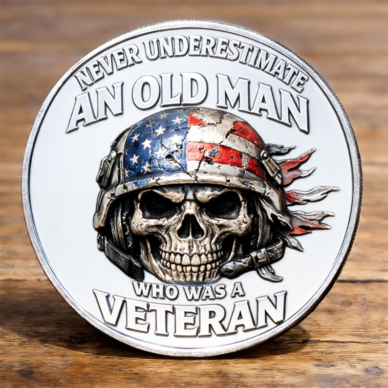 🏆Flash Sale 60% OFF - Grumpy Old Veteran Club Commemorative Coin-Comfort & Reliable