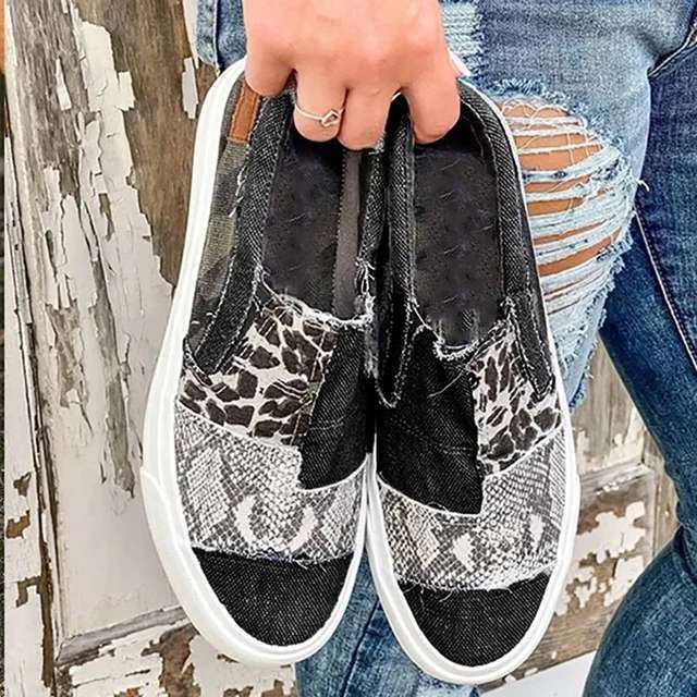 Flat bottomed slacker casual canvas shoes-Comfort & Reliable