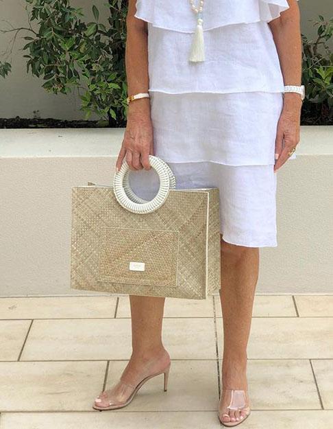 Romantic Soft White Tiered Dress-Comfort & Reliable