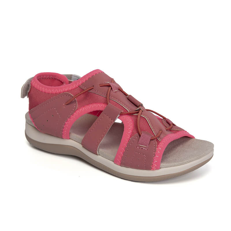 Women's Soft Stretchable Open Toe Velcro Sandals-Comfort & Reliable