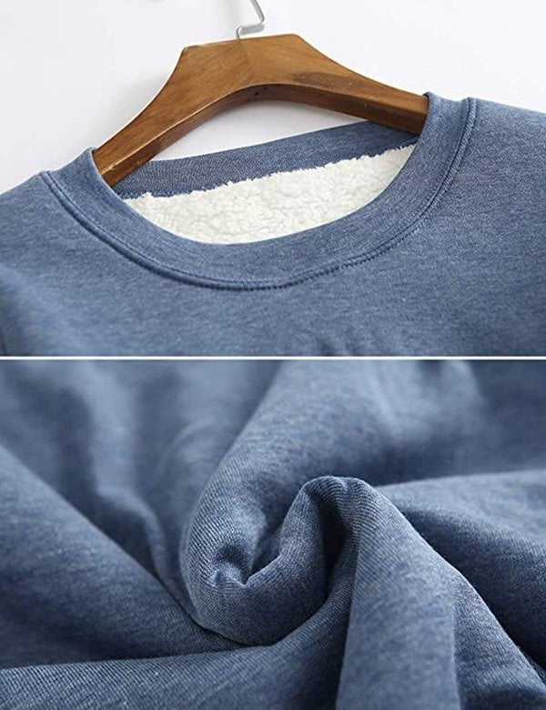 100% Premium Cashmere Women's Sweatshirt — Timeless Style-Comfort & Reliable
