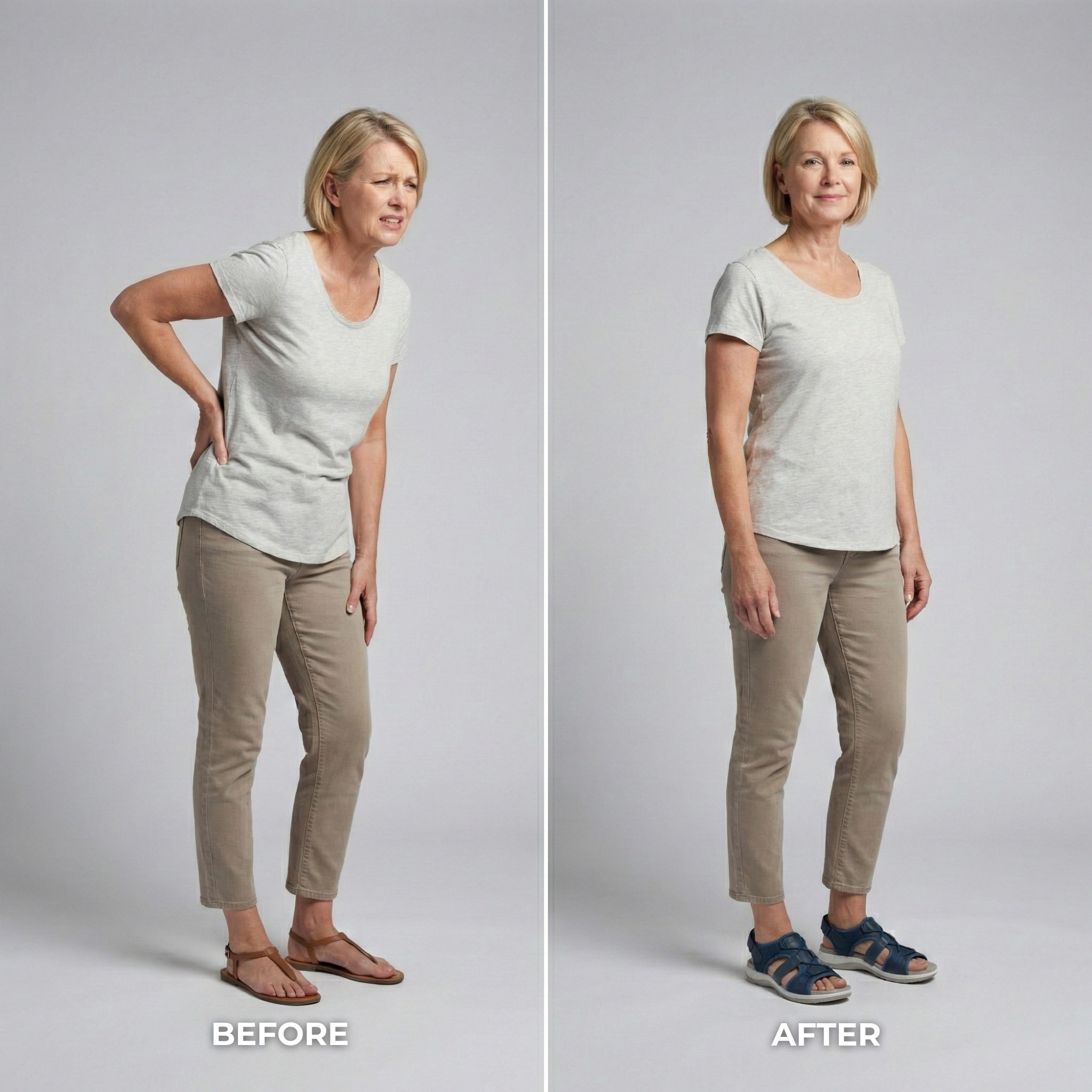 Orthopedic Sandals, Finally Walk Without Foot Pain-Comfort & Reliable