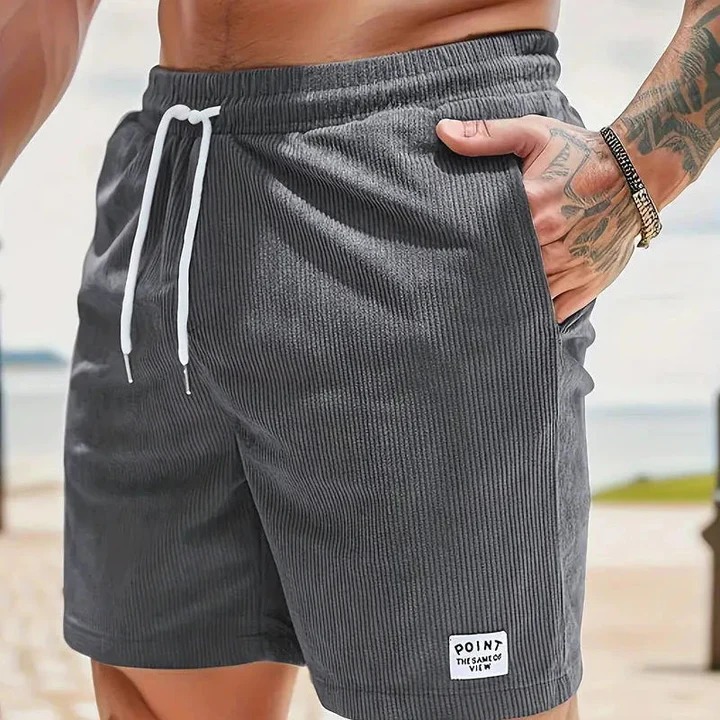 Men's corduroy shorts-Comfort & Reliable