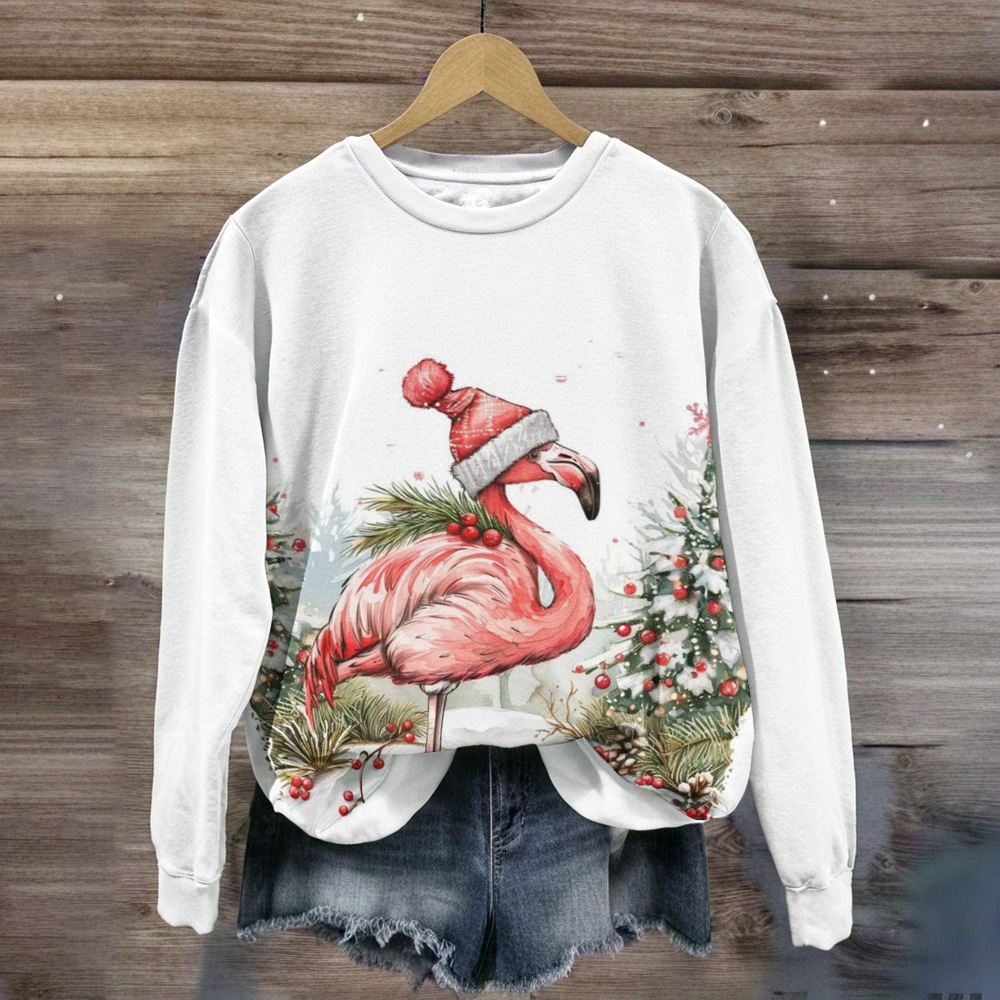 Women's Pet Animal Letter Witch Print Sweatshirt