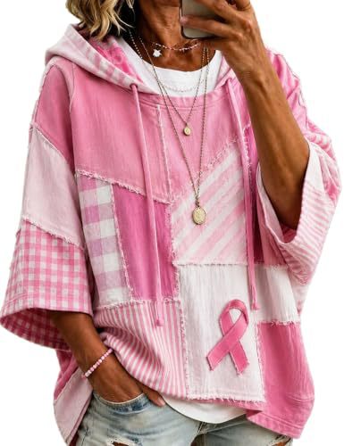 Women's Ribbon Floral Bird Print Casual Hoodie
