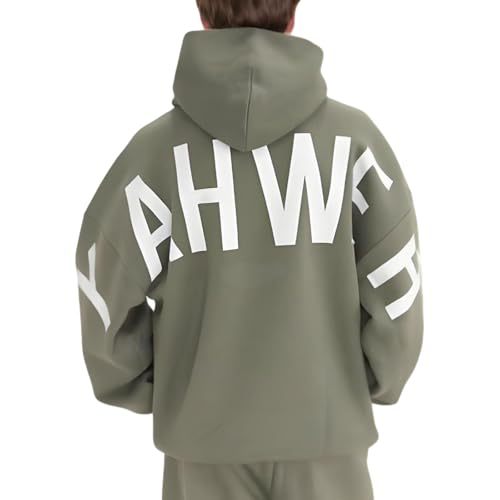 Women's Letter Print Hooded Sweatshirt