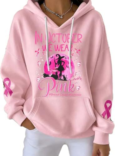 Women's Witch Letter Halloween Print Casual Sweatshirt